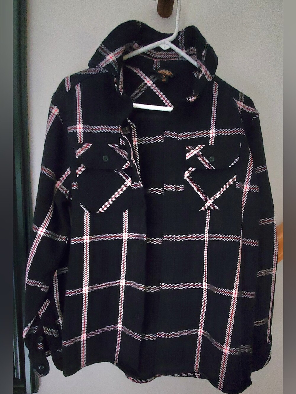 Pacific Trail Men medium plaid flannel shirt